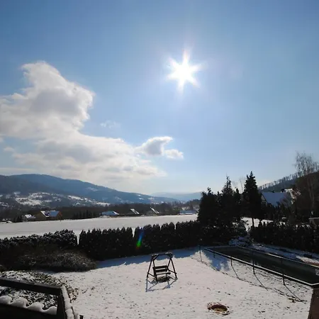 Dom Lub Z Widokiem Na Góry Wichrowe Wzgórza Z Basenem Brenna