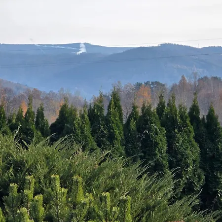 Dom Lub Z Widokiem Na Góry Wichrowe Wzgórza Z Basenem Brenna Apartamento