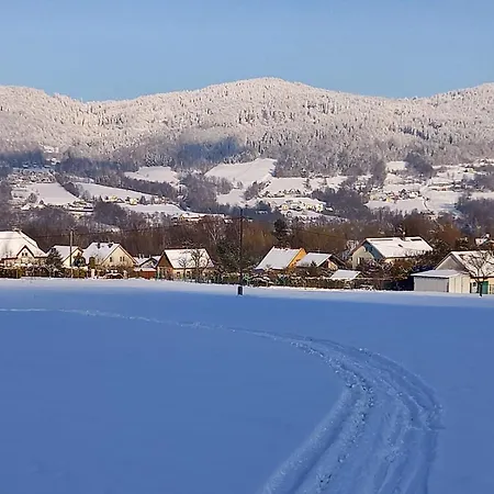 Dom Lub Z Widokiem Na Gory Wichrowe Wzgorza Z Basenem Brenna * Устронь