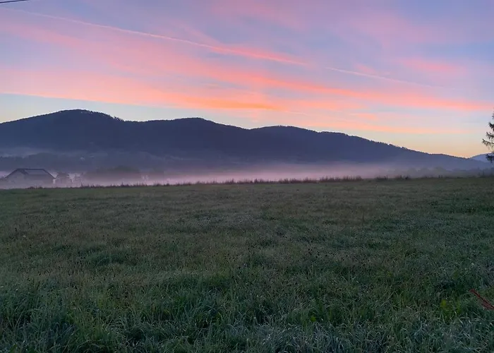 Dom Lub Z Widokiem Na Gory Wichrowe Wzgorza Z Basenem Brenna Apartment