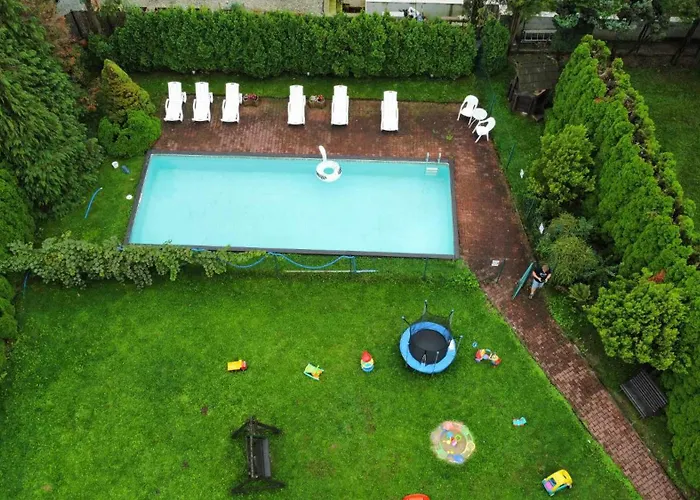 Dom Lub Z Widokiem Na Gory Wichrowe Wzgorza Z Basenem Brenna Apartment