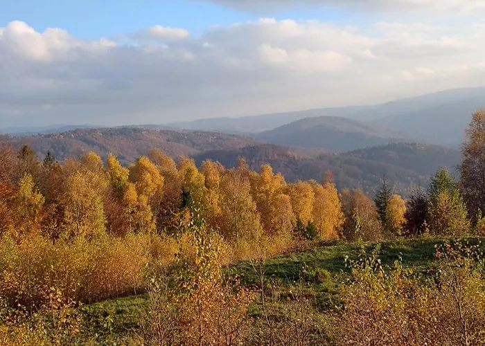 Dom Lub Z Widokiem Na Gory Wichrowe Wzgorza Z Basenem Brenna *